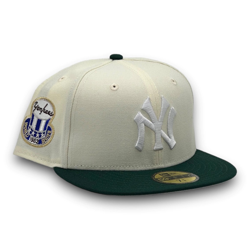 YANKEES BEIGE GREEN WS 1952 EP