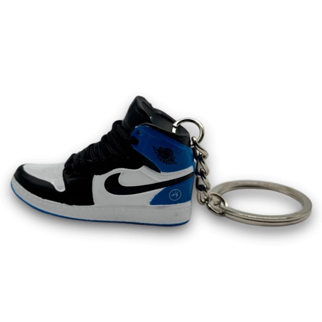 [TEALLA260061] LLAVERO RETRO 1 WHITE BLUE