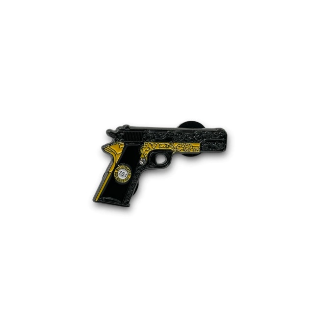 [PIAPIN260118] GLOCK BLACK YELLOW