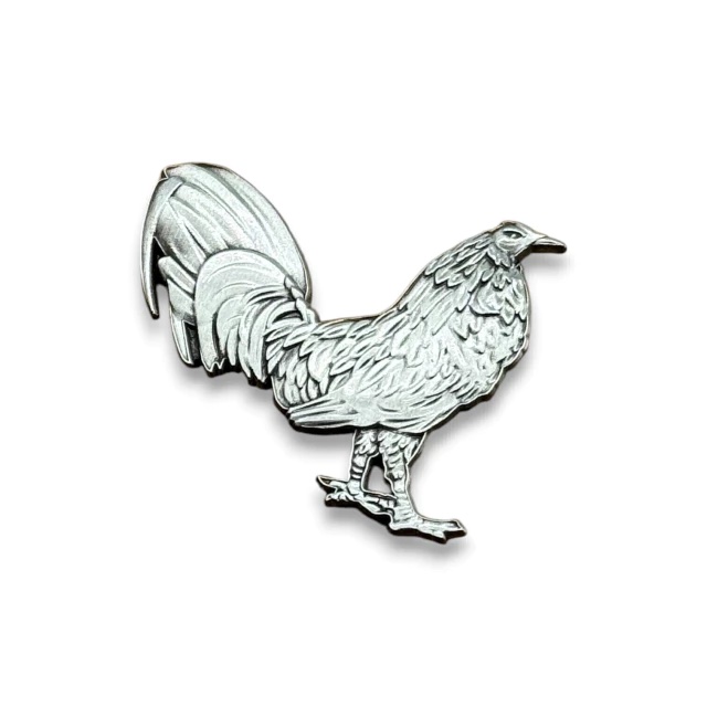 [PIAPIN260371] GALLO SILVER PIN