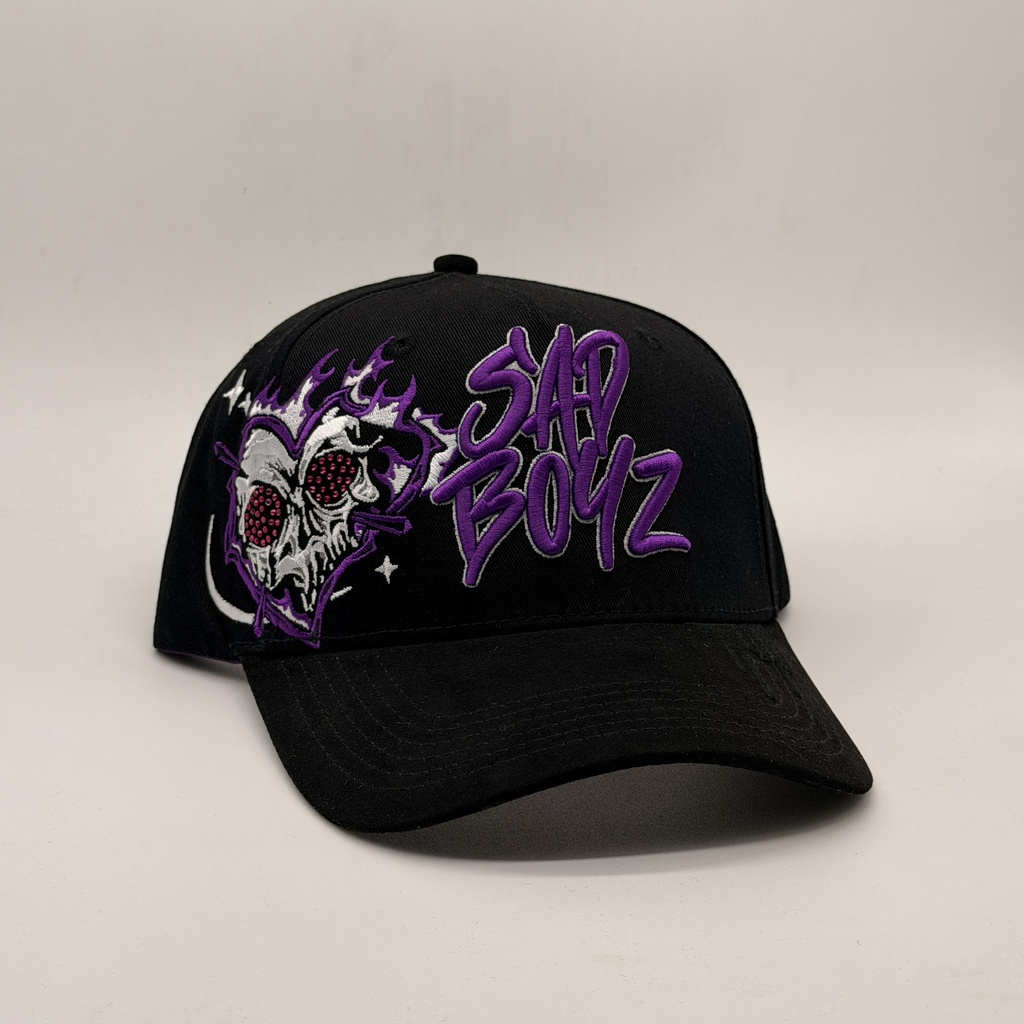 [NRGNEMO26OS0010] SAD BOYZ PURPLE SNAPBACK
