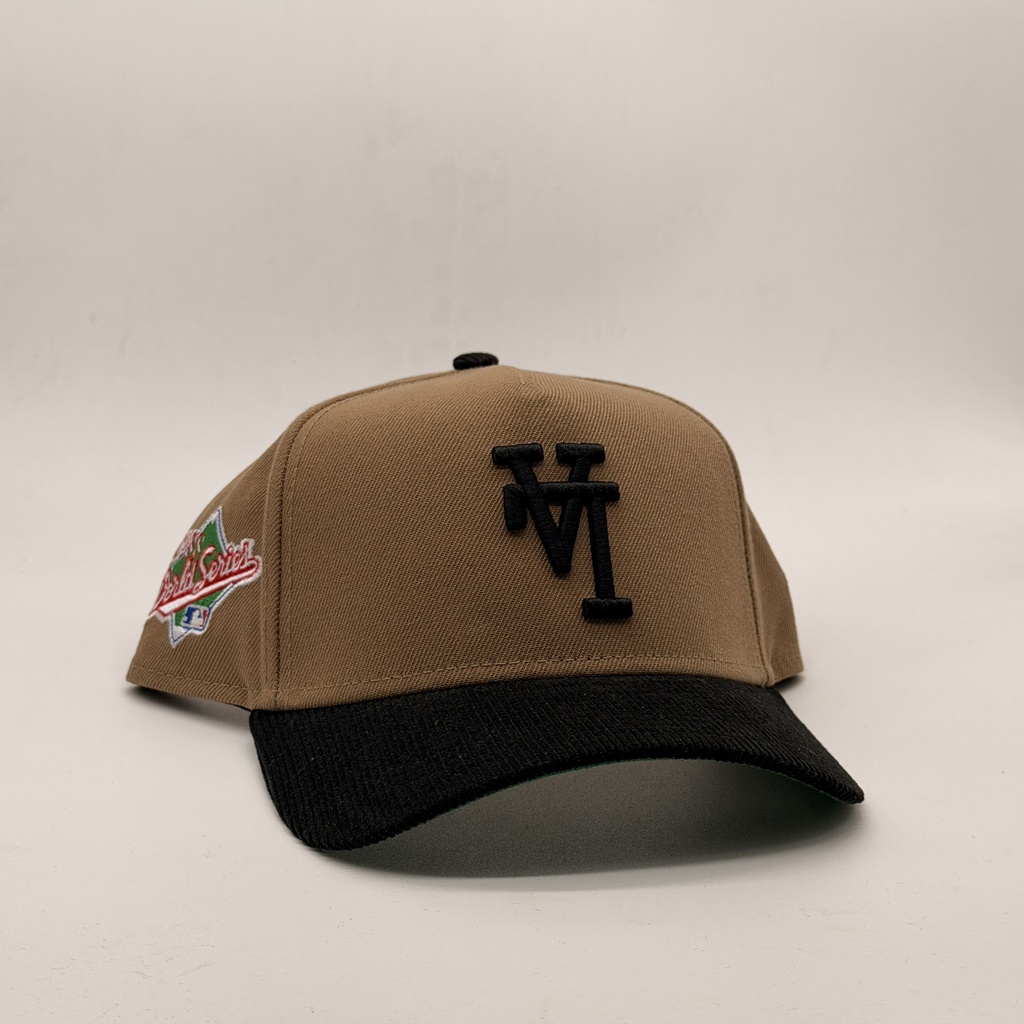 LA UPSIDE DOWN BEIGE BLACK 1988 WORLD SERIES