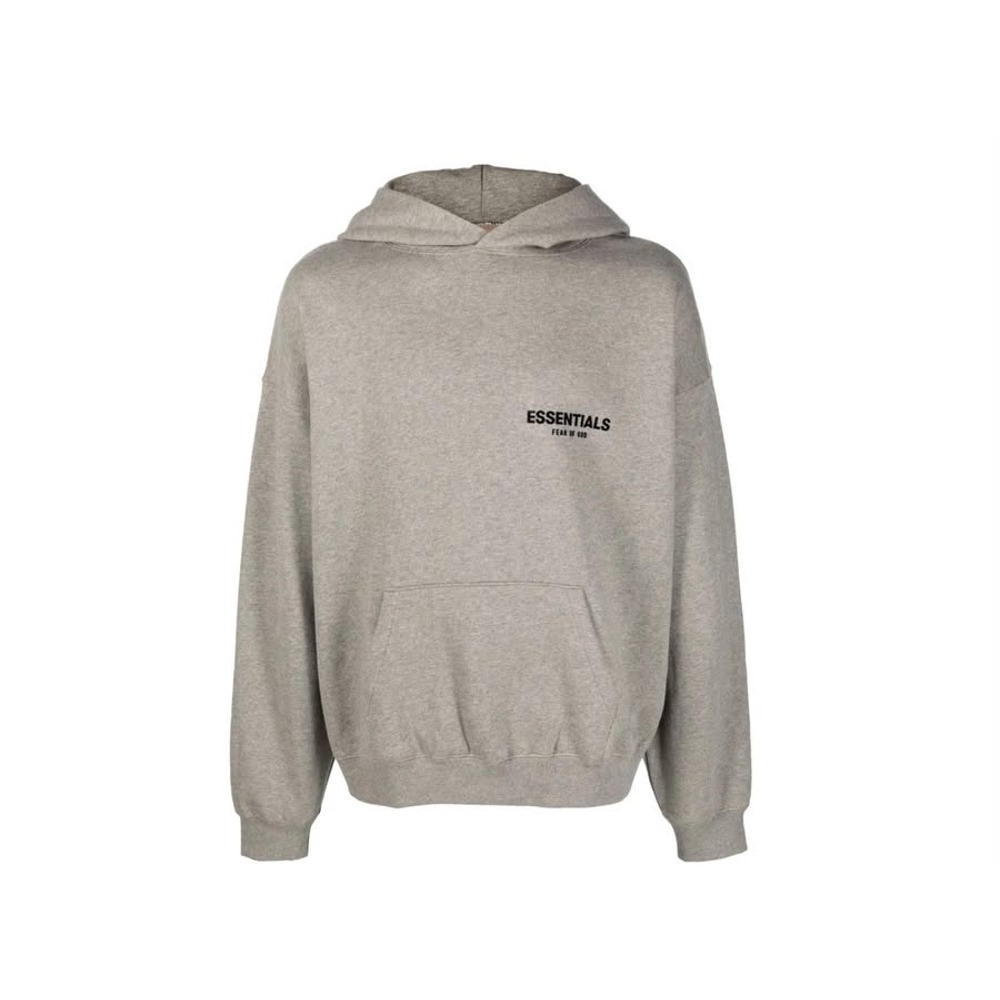 ESSENTIALS HOODIE SS22 DARK OATMEAL