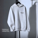 ESSENTIALS HOODIE SS22 LIGHT OATMEAL