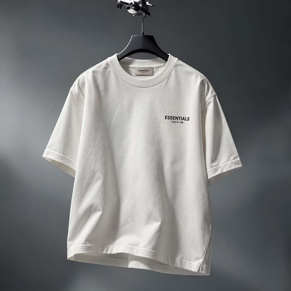 ESSENTIALS PLAYERA BEIGE