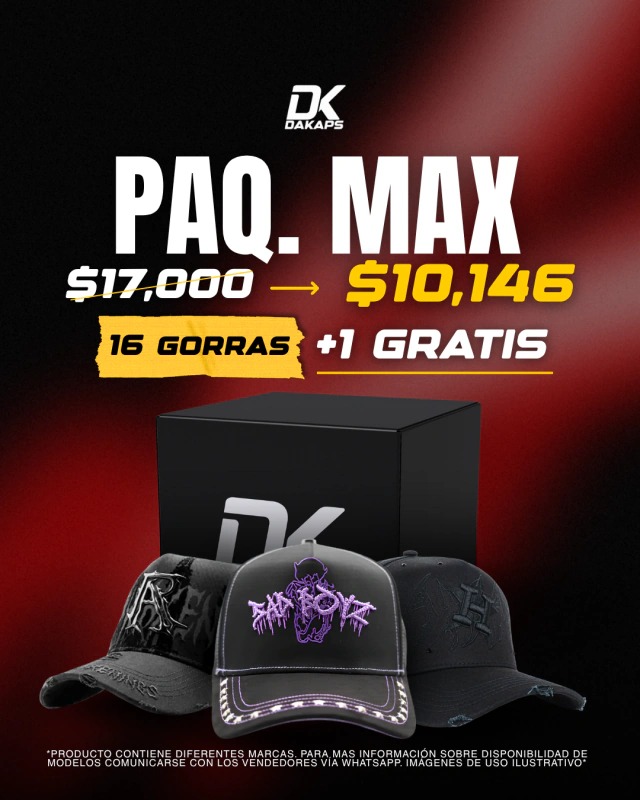 PAQUETE EMPRENDEDOR MAX