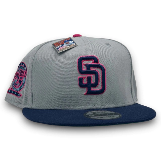 [NEGGRAZ26OS0029] SAN DIEGO GREY BLUE BUBBLE SNAPBACK