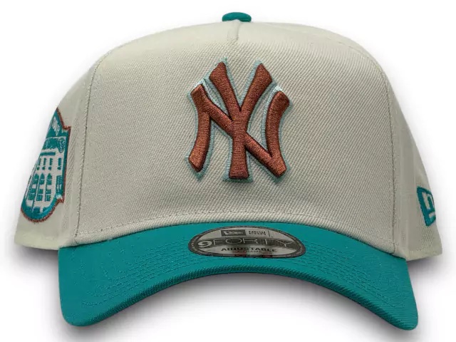 [NEGCARO26OS0096] YANKEES BEIGE AQUA 9FORTY