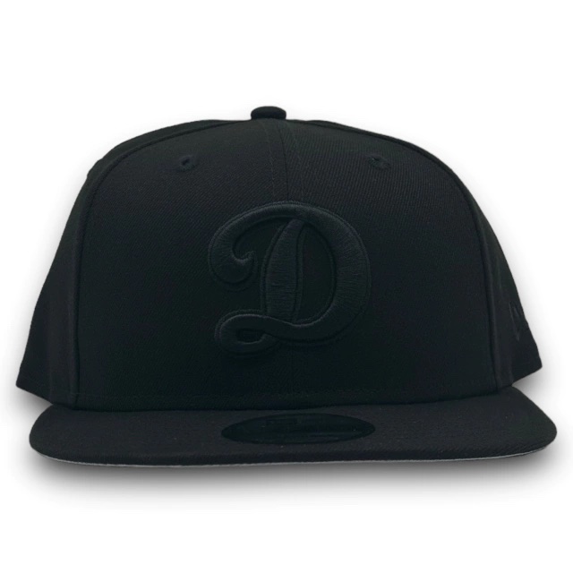[NEGNENE26OS0096] D DODGERS BLACK BLACK SNAPBACK