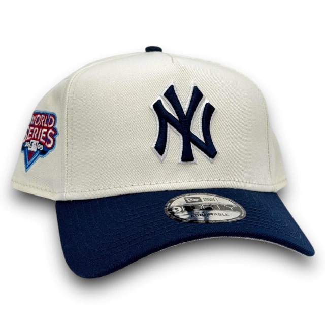 [NEGAZRO26OS0134] YANKEES BEIGE BLUE WS 2009 9FORTY