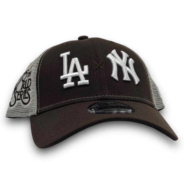 [NEGCAAZ26OS0070] LA X NY BROWN MESH 9FORTY