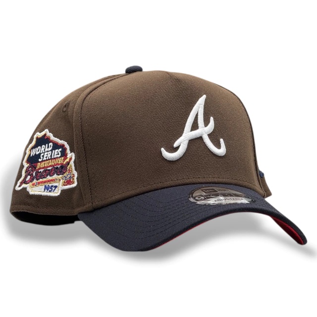 [NEGBEMO26OS0037] ATLANTA BROWN NAVY 9FORTY