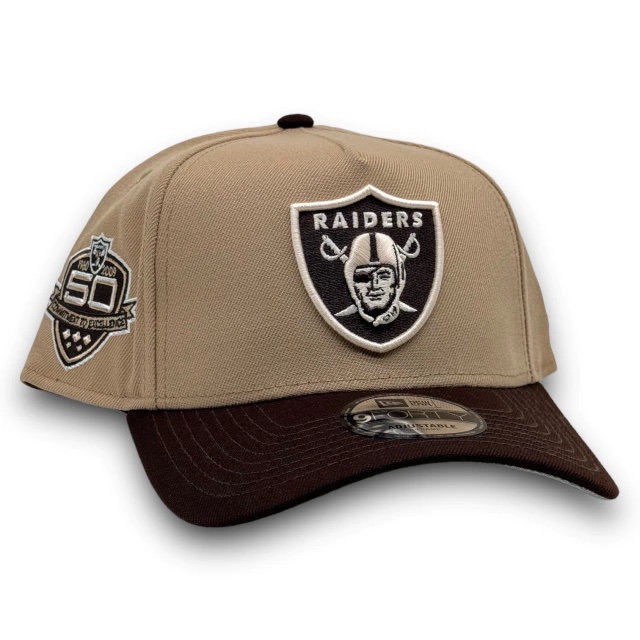 [NEGROBL26OS0061] RAIDERS KHAKI BROWN 9FORTY