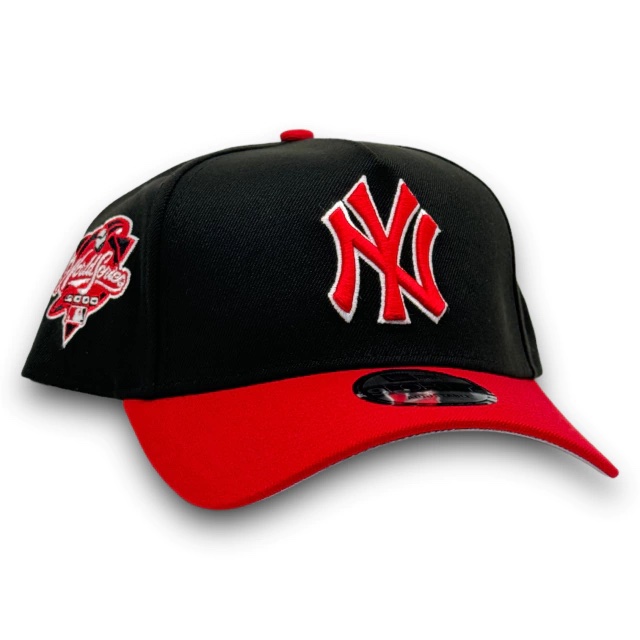 [NEGROMO26OS0010] YANKEES BLACK RED WS 2000 9FORTY