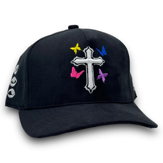 [ASGNEBL26OS0037] CRUZ MARIPOSAS BLACK