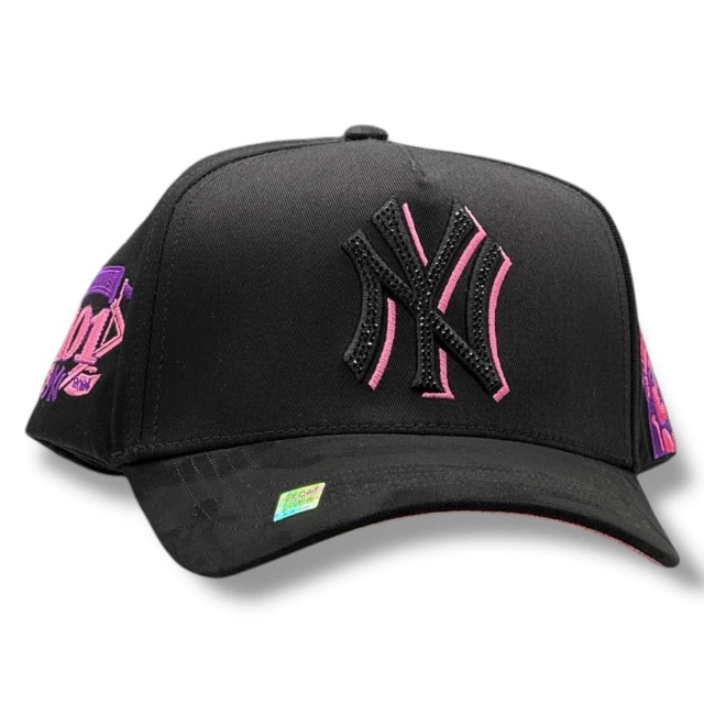 [BBGNERO26OS0045] NY CRYSTAL PINK KEVIN HATS