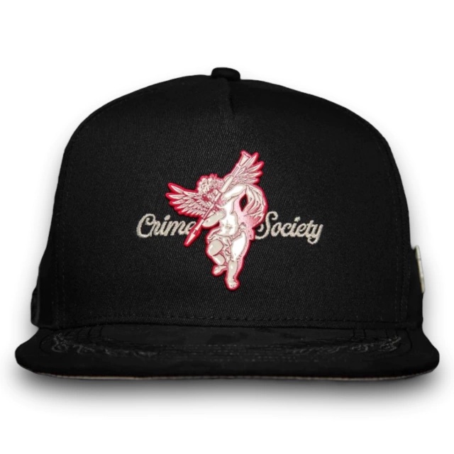 [COGNERO26OS0207] RED ANGEL IN BLACK SNAPBACK