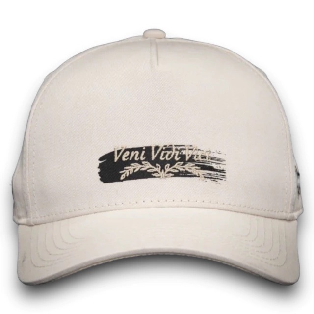 QUICK WIN  VENI VIDI VICI  IN WHITE BASEBALL