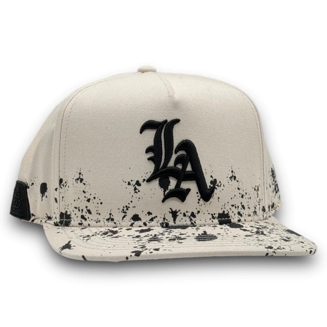 [COGNERO26OS0029] BEIGE WITH PAINT SNAPBACK