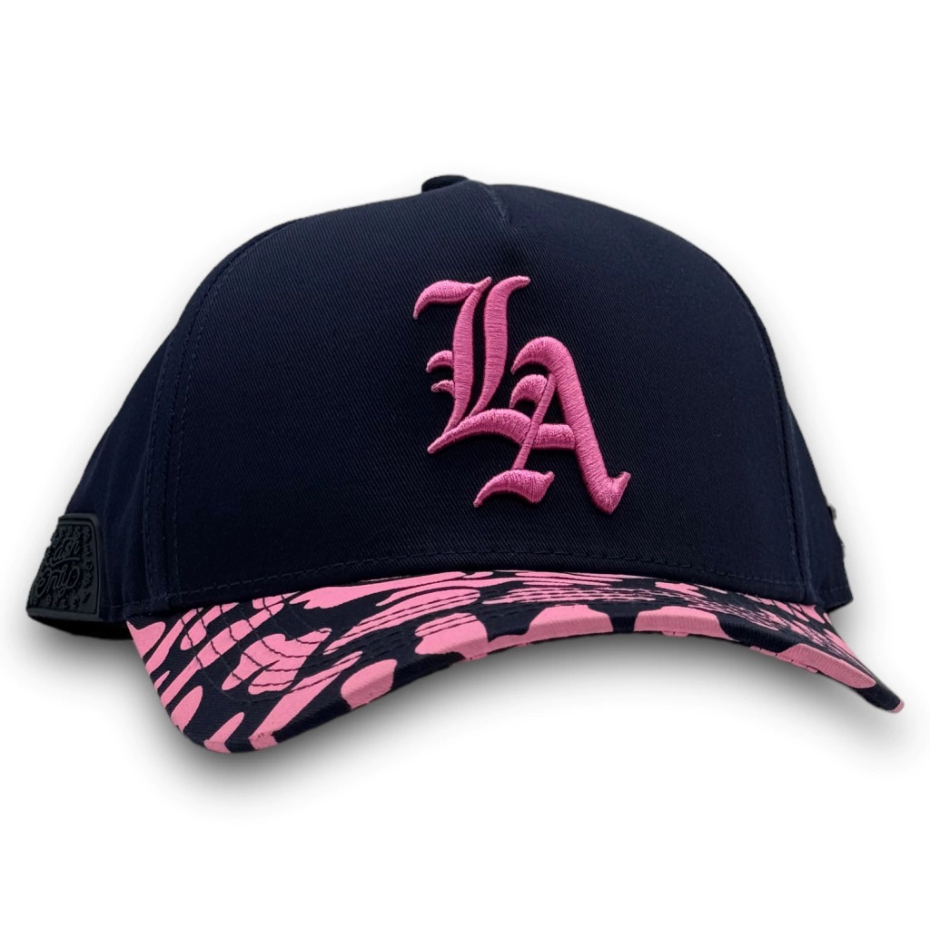 LA SPOTTED BLUE & PINK