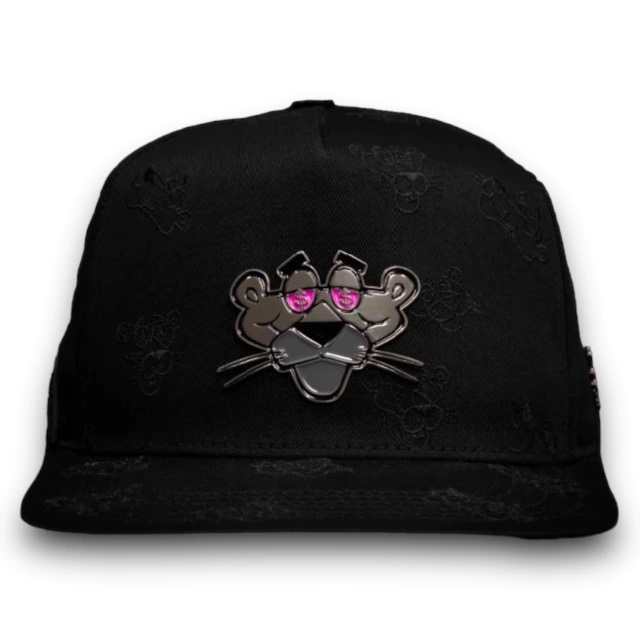 [COGNENE26OS0100] FACES OF A PANTER FULL BORDADO SNAPBACK