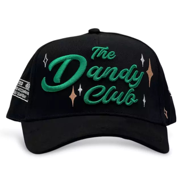 [DHGNEVE26OS0010] THE DANDY CLUB BLACK GREEN