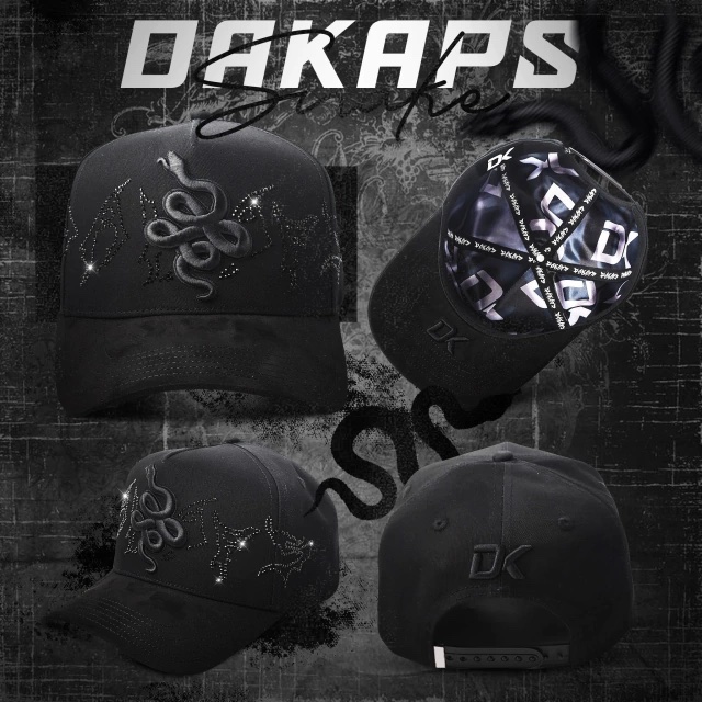 [DAGNENE26OS0126] DK SNAKE BLACK CRISTALS
