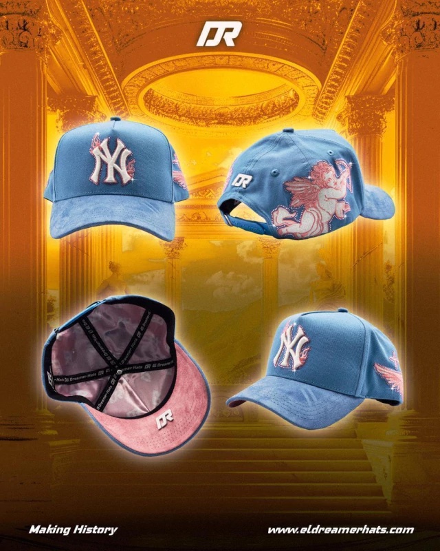[DRGAZRO26OS0029] NY FLAMES CRISTALS BLUE PINK