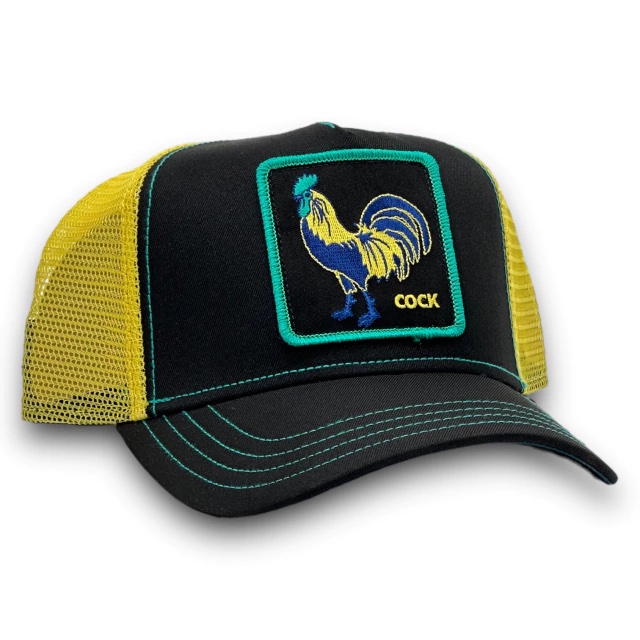 [GBGNEAM26OS0010] COCK BLACK YELLOW