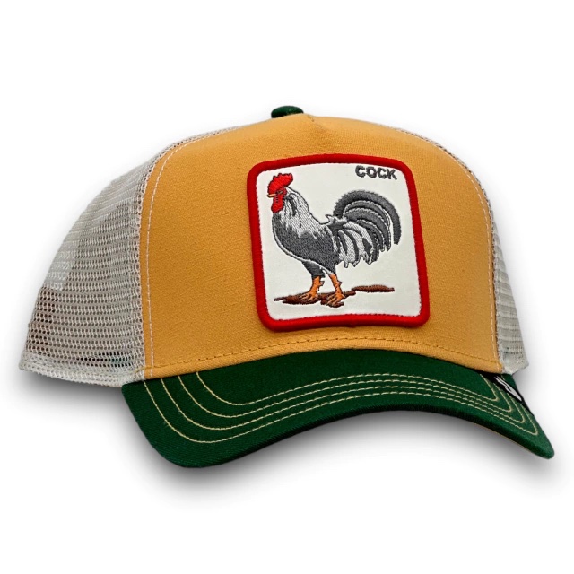[GBGAMVE26OS0010] COCK YELLOW GREEN