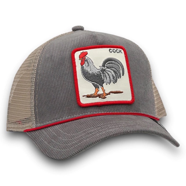 [GBGGRBL26OS0010] COCK GRAY GAMUZA