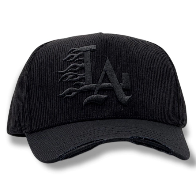 LA FLAMES ALL BLACK