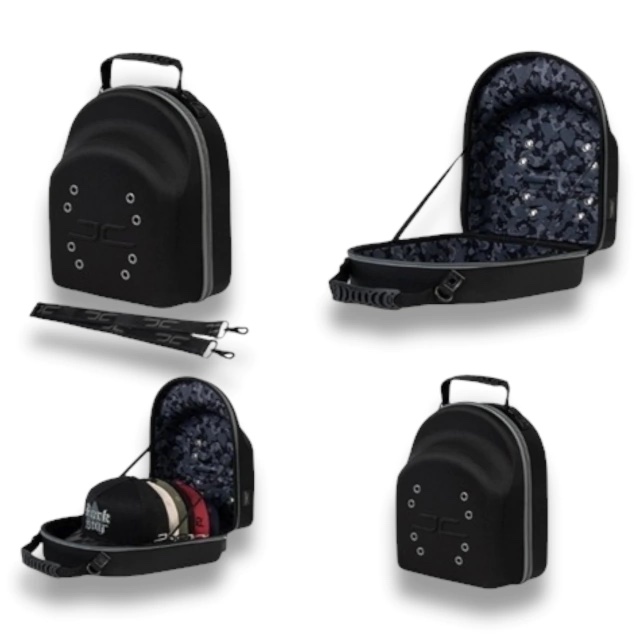[JHGNEGR26OS0037] CAP CARRIER BLACK GRAY CAMO
