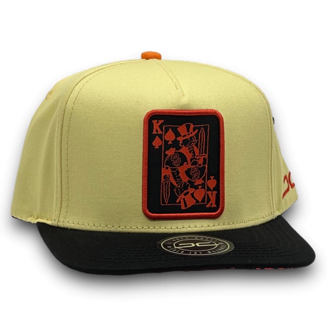 [JHGAMNE26OS0029] KINGS CARD YELLOW BLACK