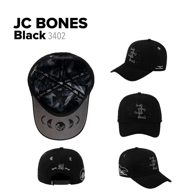 [JHGNEBL26OS0010] BONES BLACK