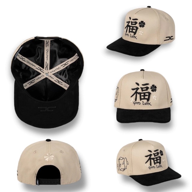 GOOD LUCK BEIGE BLACK