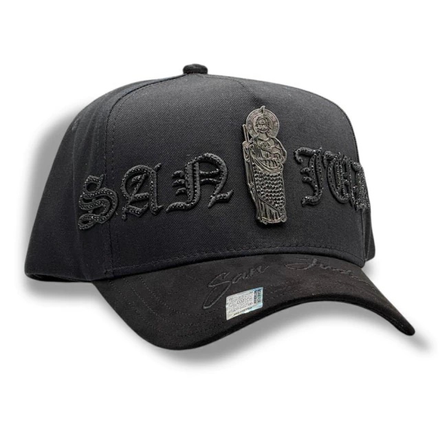 SAN JUDAS ALL BLACK VISOR SUEDE