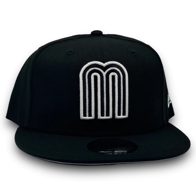 [NEGNEBL26OS0169] MEXICO BLACK WHITE SNAPBACK