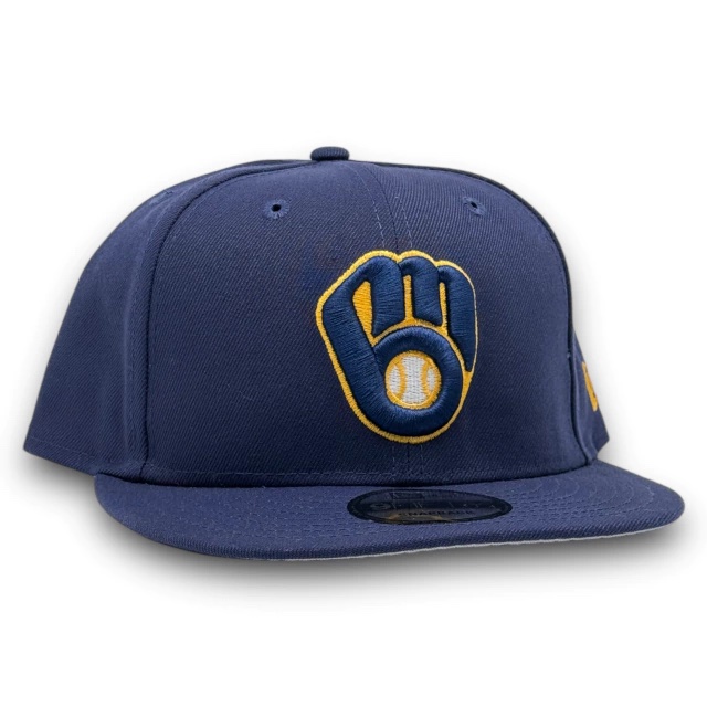 [NEGAZRO26OS0029] BREWERS NAVY SNAPBACK