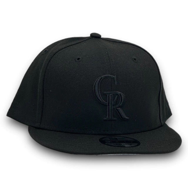 [NEGNENE26OS0177] ROCKIES BLACK BLACK SNAPBACK