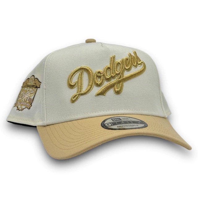 DODGERS WHITE GOLD 9FORTY