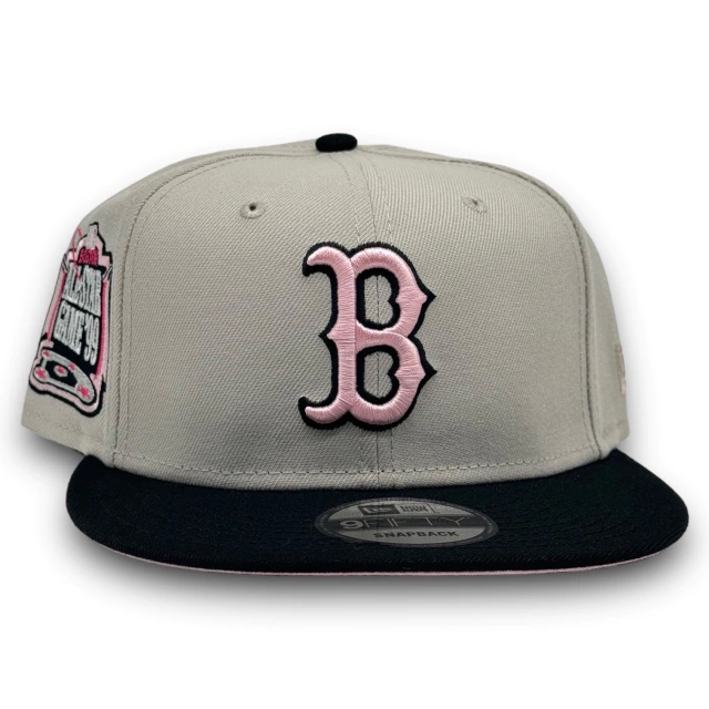 [NEGBERO26OS0029] BOSTON BEIGE PINK SNAPBACK
