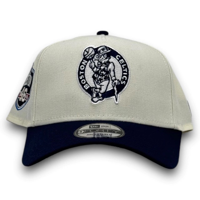 [NEGBEAZ26OS0061] CELTICS BOSTON BEIGE NAVY 9FORTY