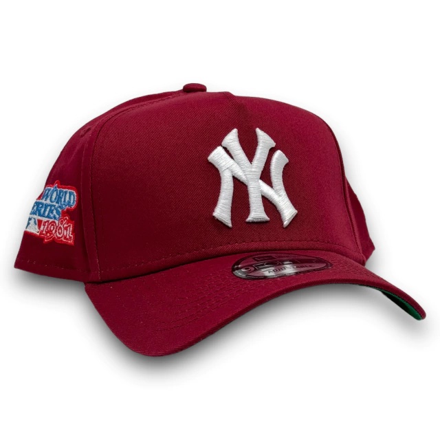 [NEGROBL26OS0100] YANKEES RED WS 1981 9FORTY