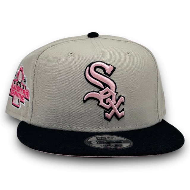 [NEGBERO26OS0134] SOX BEIGE PINK SNAPBACK