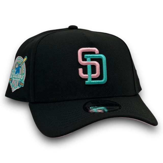 [NEGNERO26OS0169] SAN DIEGO BLACK PINK AQUA 60 ANNIVERSARY 9FORTY SP
