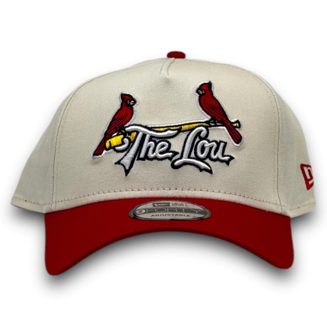 [NEGBERO26OS0142] THE LOU BEIGE RED 9FORTY