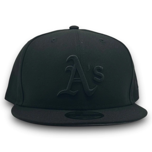 [NEGNENE26OS0045] ATHLETICS BLACK BLACK SNAPBACK