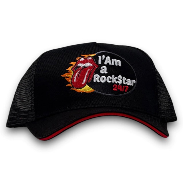 [NRGNERO26OS0010] IM A ROCKSTAR 24/7 BLACK RED