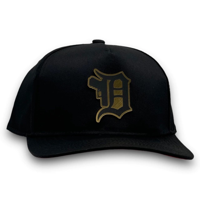 [PLGNEDO26OS0037] DETROIT GUN BLACK PLACA